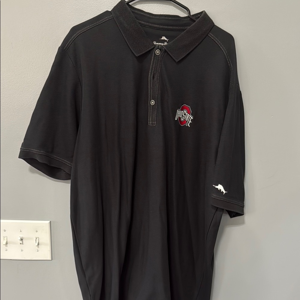 Ohio State Black Polo Shirt